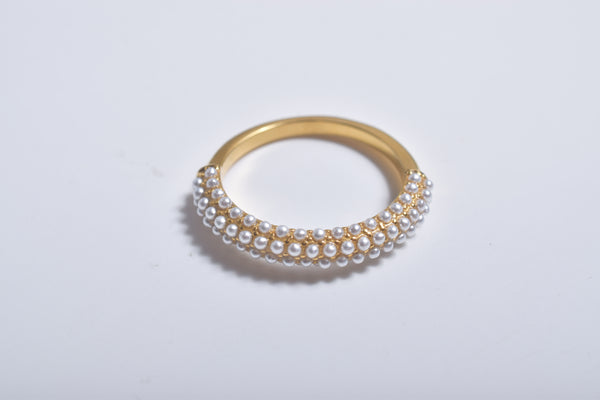 MULTI PEARL RING