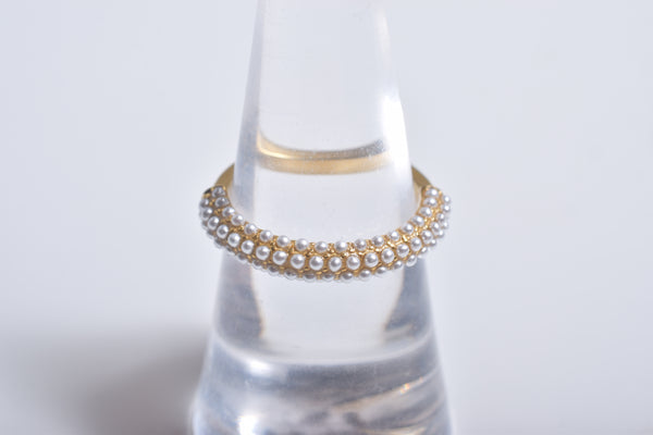 MULTI PEARL RING
