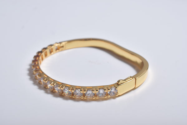 ZYRCONIA OPEN BRACELET