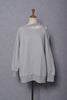 ASYMMETRY OPEN SHOULDER LONG SLEEVE URAKE PULLOVER