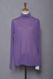 HIGH NECK SHEER PULLOVER