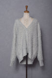 SHAGGY KNIT CARDIGAN