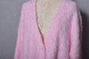 SHAGGY KNIT CARDIGAN