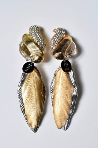 FEATHER 2 EARRING