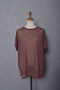 HALF SLEEVE SHEER  PULLOVER