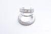 PEARL RHINESTONE MULTI LAYER EARCUFF