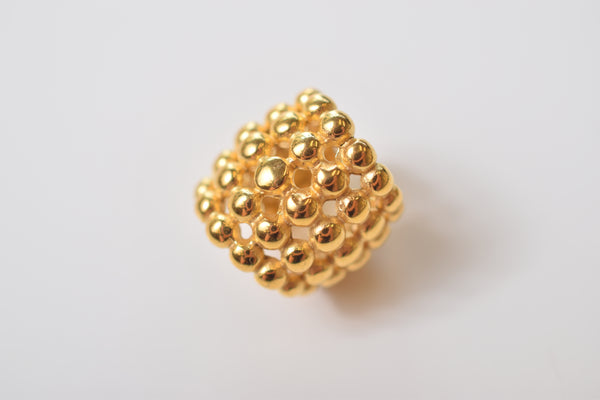 GOLDEN BALL EARCUFF