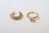ZIRCONIA 2SET EARCUFF