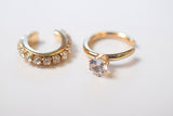 ZIRCONIA 2SET EARCUFF