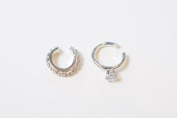 ZIRCONIA 2SET EARCUFF