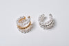PEARL TWIST METAL EARCUFF