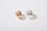 STAR PEARL ZIRCONIA EARCUFF