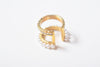 PEARL ZIRCONIA LINE EARCUFF