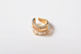 STAR PEARL ZIRCONIA EARCUFF