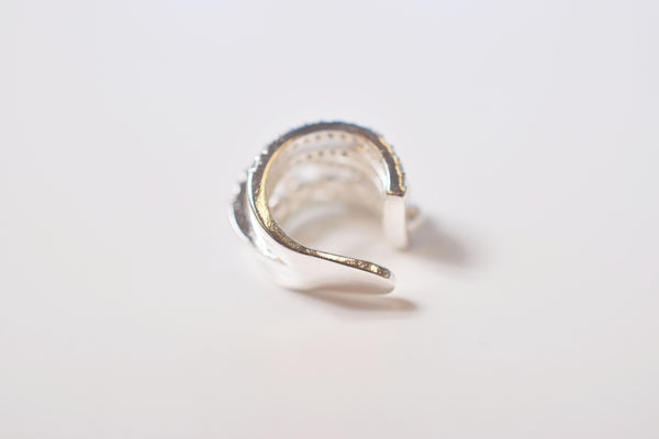 STAR PEARL ZIRCONIA EARCUFF