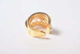 STAR PEARL ZIRCONIA EARCUFF