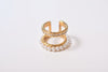 PEARL ZIRCONIA LINE EARCUFF