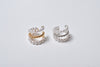 PEARL TWIST METAL EARCUFF