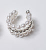 PEARL TWIST METAL EARCUFF
