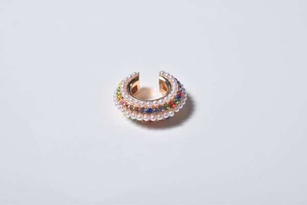 PEARL LAYER EARCUFF