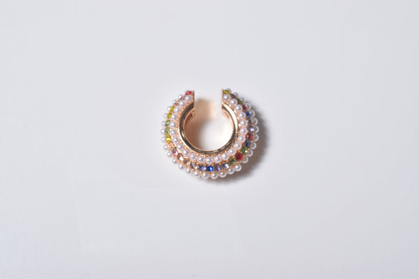PEARL LAYER EARCUFF