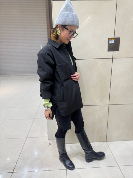 Padding shirt jacket