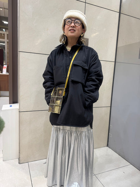 Padding shirt jacket