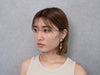 SWING HEART EARRING/PIERCE