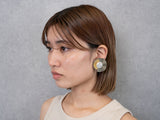 MODERN FLOWER EARRING/PIERCE