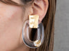 BLOCK EARRING/PIERCE