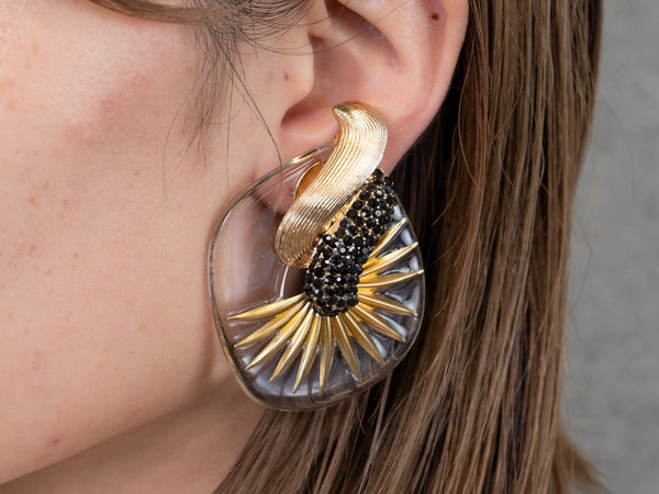SWAN EARRING