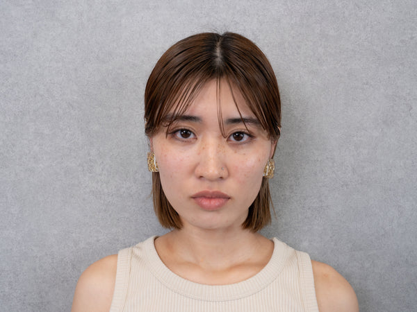 MOSAIC CHAIN EARRING/PIERCE