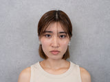 FRINGE PEARL MINI EARRING/PIERCE