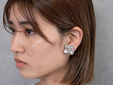 DROP CHAIN MINI EARRING/PIERCE