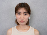 LILY CLEAR EARRING/PIERCE