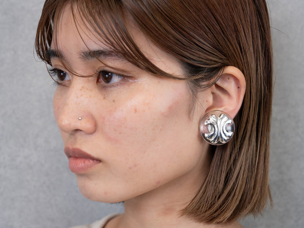 LILY CLEAR EARRING/PIERCE
