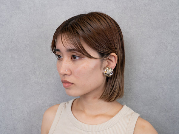 LILY CLEAR EARRING/PIERCE