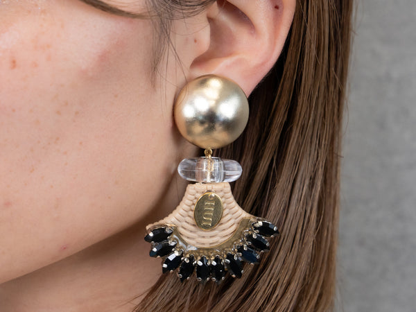 RATTAN INDIAN EARRING