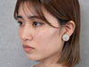 PAVE EARRING/PIERCE