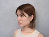 FRINGE PEARL MINI EARRING/PIERCE
