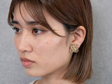 FRINGE PEARL MINI EARRING/PIERCE