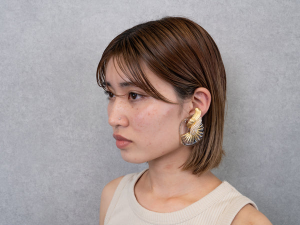 SWAN EARRING