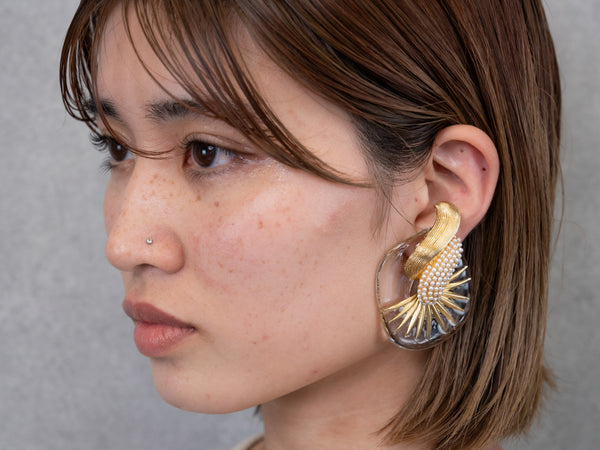SWAN EARRING
