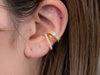 PEARL RHINESTONE MULTI LAYER EARCUFF