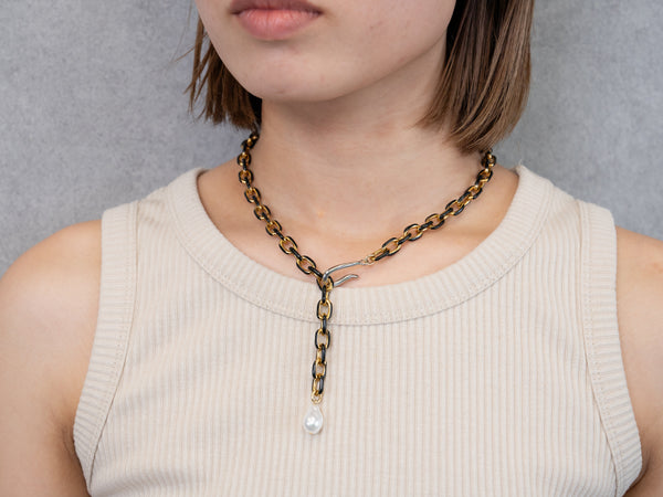 GLOSS CHAIN  NECKLACE
