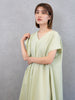 V NECK TENT LINE ONEPIECE