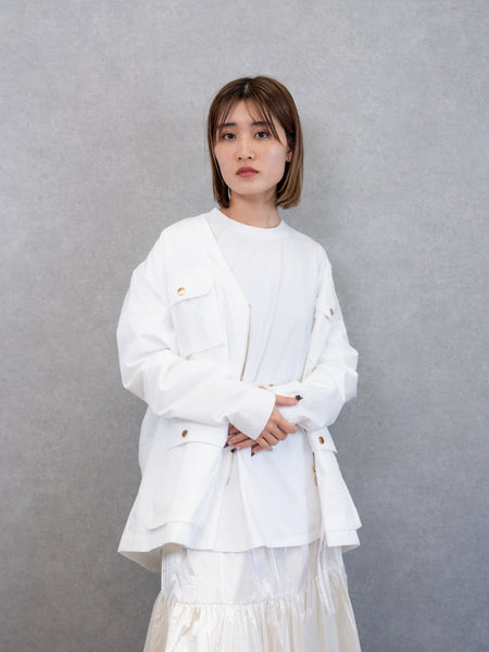 MILITARY COCOON JACKET