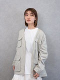 MILITARY COCOON JACKET