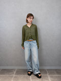 CROPPED SHEER CARDIGAN