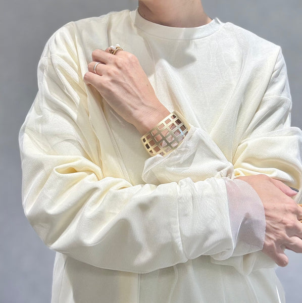TULLE DOCKING PULLOVER